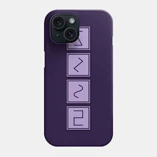 Synthesizer Waveforms Purple Phone Case