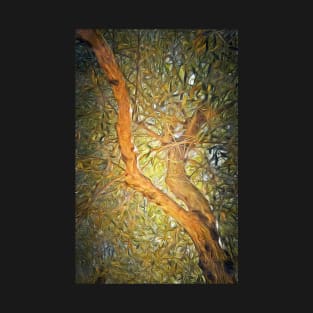 View to the Olive Tree (Abstract 2) T-Shirt