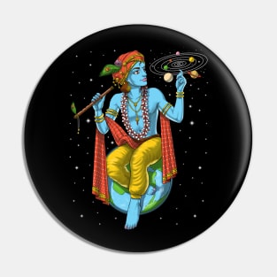 Hinduism Lord Krishna Pin