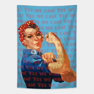 Rosie the Riveter Tapestry