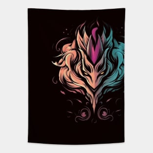 Mystical Basilisk Logo Tapestry