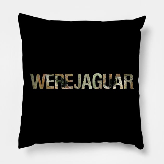 Werejaguar Olmec Mythology Pillow by Styr Designs