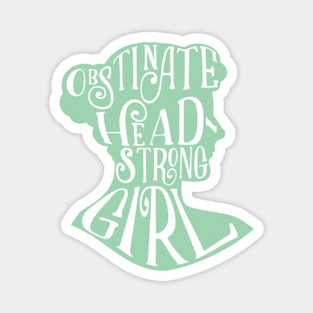 Literature | Jane Austen Magnet by fernandaffp