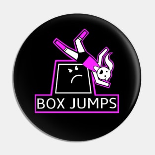 Box Jumps, fitness funny, fitness girl, gym girl Pin