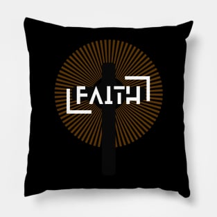 faith tshirt Pillow