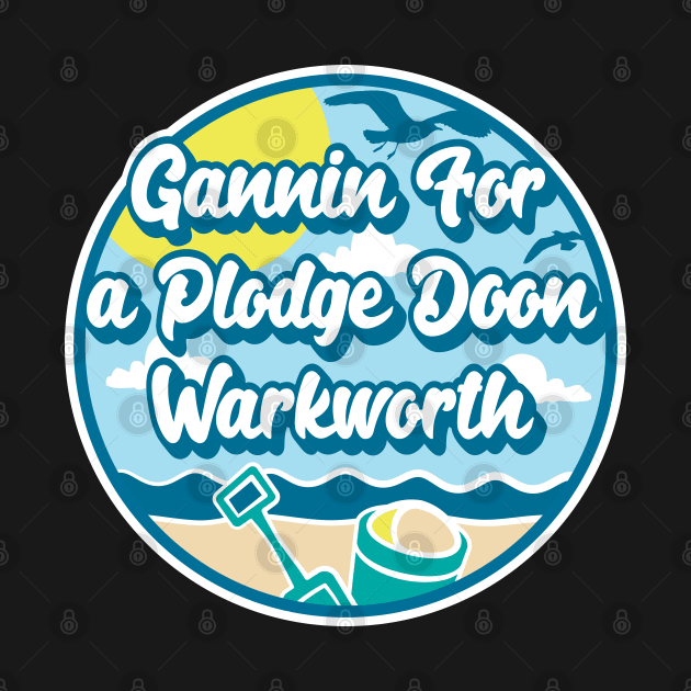 Gannin for a plodge doon Warkworth - Going for a paddle in the sea at Warkworth by RobiMerch