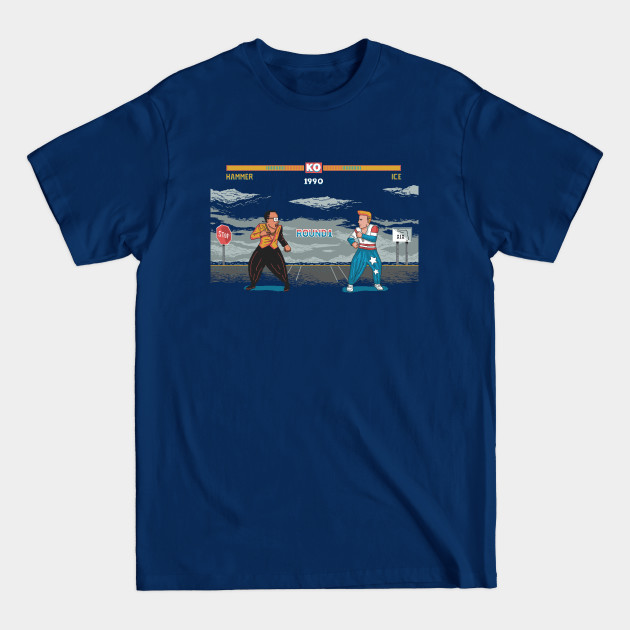 Discover Hammer Vs Ice - Retro - T-Shirt