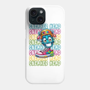 Cute Sneaker Head Design Phone Case