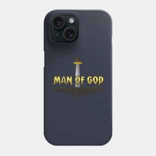 christian t shirts, god t shirt, man of God Phone Case