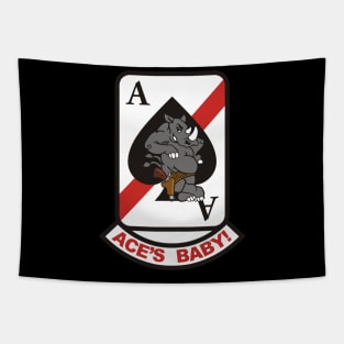 F/A18 Rhino - VFA41 Black Aces Tapestry