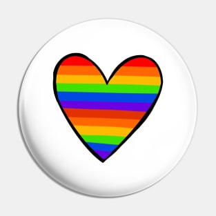 Pride Heart Pin