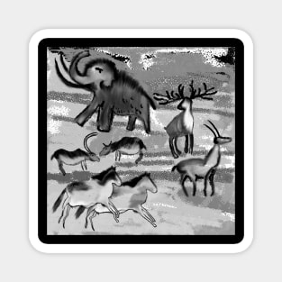 Cave Painting Magnet