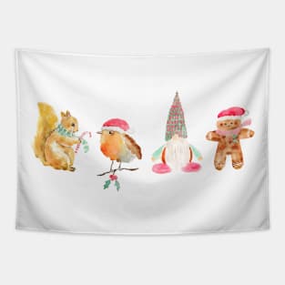 Christmas cuteness Tapestry