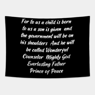 Isaiah 9:6 Bible Verse KJV  Text Tapestry