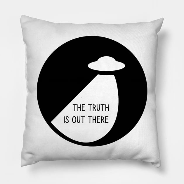 The truth is out there - UFO Pillow by Alien-thang