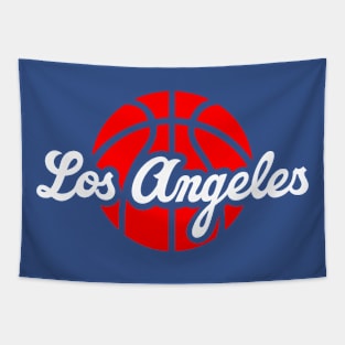 Los Angeles Basketball Tapestry