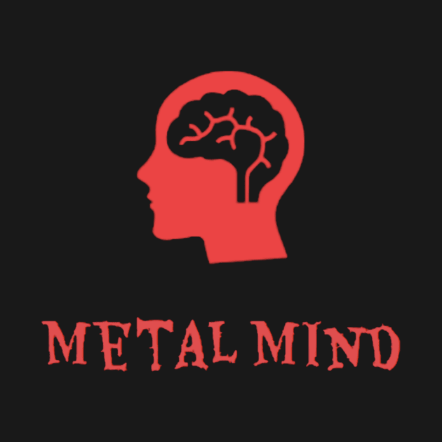 Metal Mind Brain Design by MetalMindOfficial