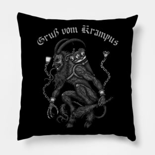 Greetings from Krampus - Azhmodai 2020 Pillow