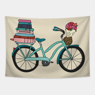 Bike of a Reader Tapestry