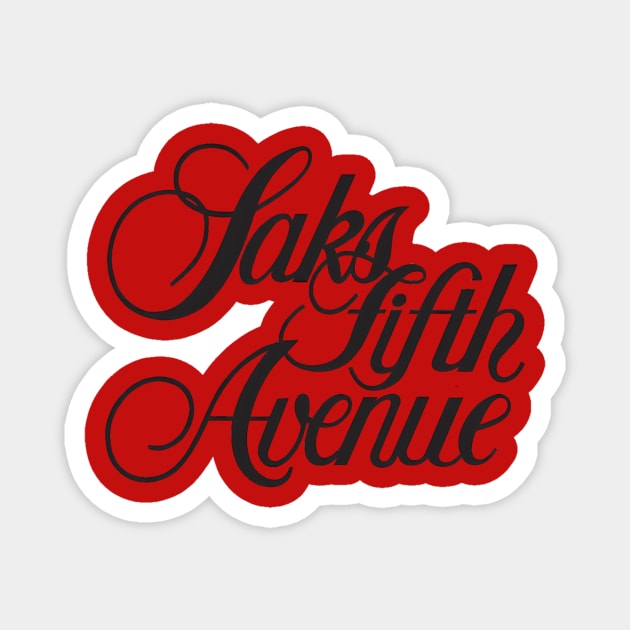 Saks fifth Avenue Magnet by Nizar clothing store 