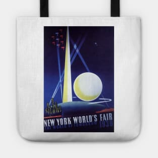 New York World's Fair Travel Poster from 1939 Tote