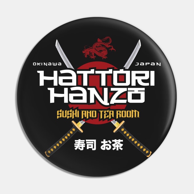 Hattori Hanzo Pin by MindsparkCreative