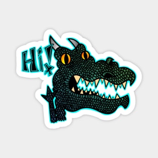 JaKooja the Friendly Dragon (Version 2) Magnet