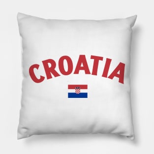 Croatia Flag Pillow