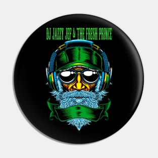 DJ JAZZY JEF FRESH PRINCE BAND MERCHANDISE Pin