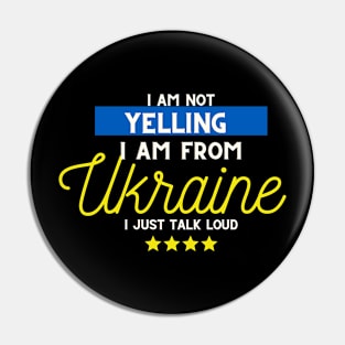 Ukraine||talking loud|| Pin