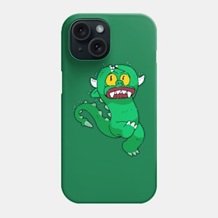 Hodag in the spring rain Phone Case