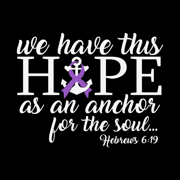 We Have This Hope Anchor For The Soul Gastric Cancer Awareness Peach Ribbon Warrior by celsaclaudio506