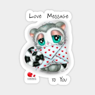 Love message to you Magnet