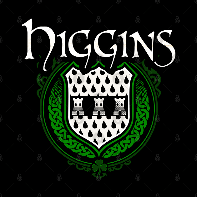 Higgins Family Irish Coat of Arms by Celtic Folk