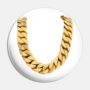 Gold Chain Pin