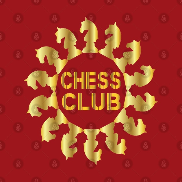 Funny chess club gift by egygraphics