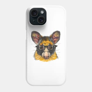 Brainy Marsupial: Scholarly & Spunky Phone Case