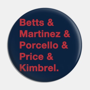 2018 Boston Red Sox Pin