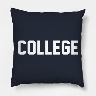 COLLEGE Pillow