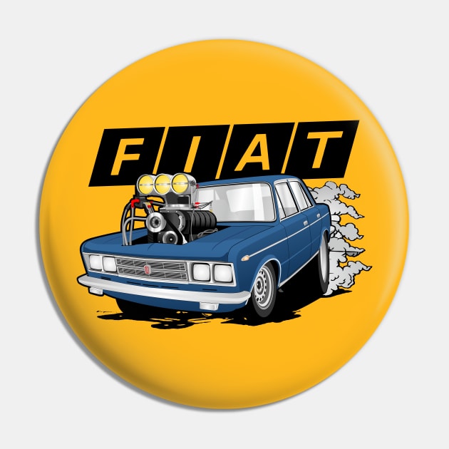 fiat 125 Pin by small alley co