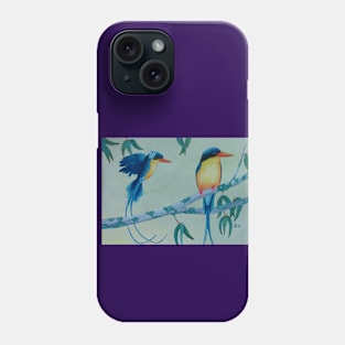 Australian Buff-Breasted  Kingfishers Phone Case