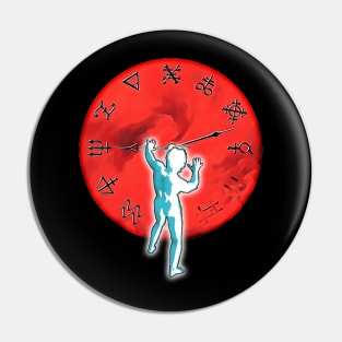 Rush - Starman Resisting the Watchmaker! Pin