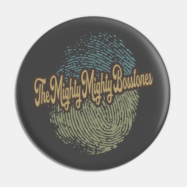 The Mighty Mighty Bosstones Fingerprint Pin by anotherquicksand