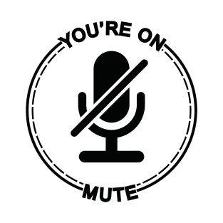 funny youre on mute video call youre on mute T-Shirt