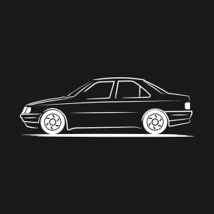 Peugeot 405 White T-Shirt