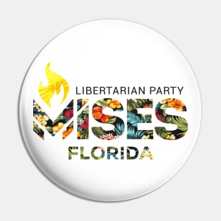 Libertarian Party Mises Caucus Tropical Pin