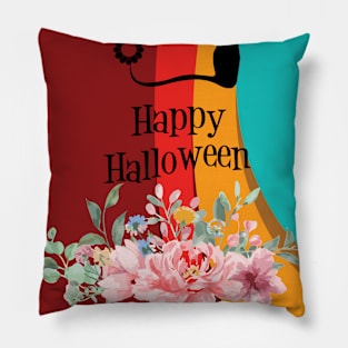 Colorful  halloween Pillow