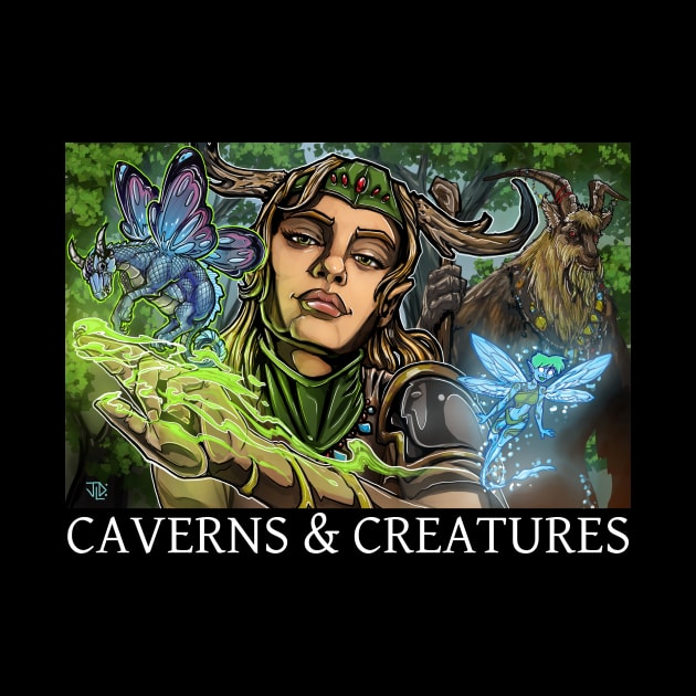 Caverns & Creatures: Conjure Woodland Beings by robertbevan