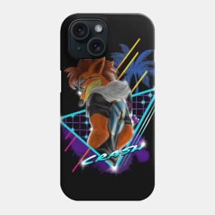 Motorcycle Crash Retro Phone Case