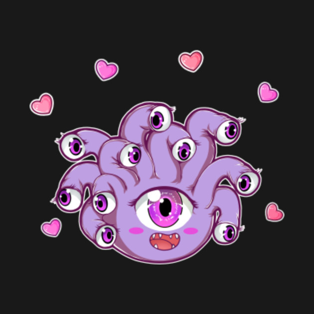 Disover Chibi Beholder - Dungeons And Dragons - T-Shirt